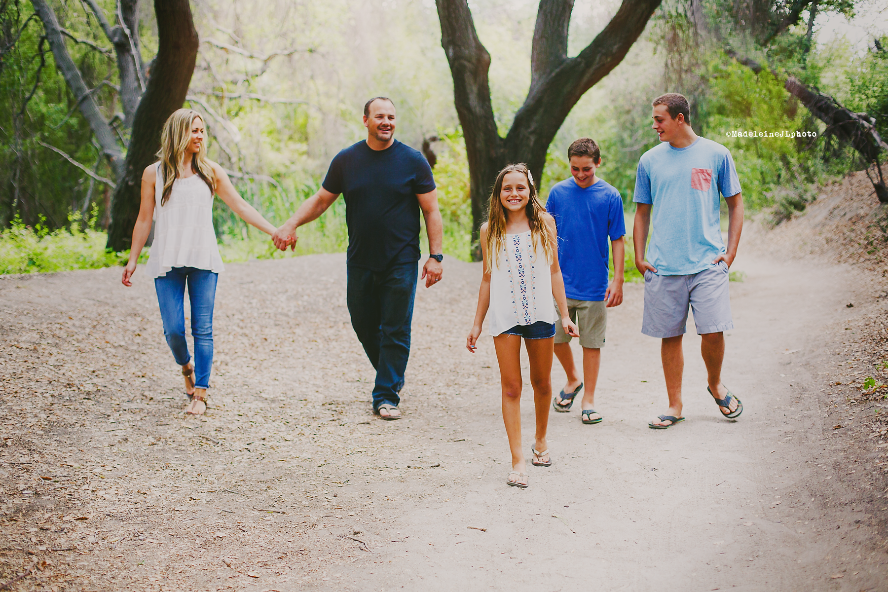 lake forest orange county ca woodsy family session pictures photography